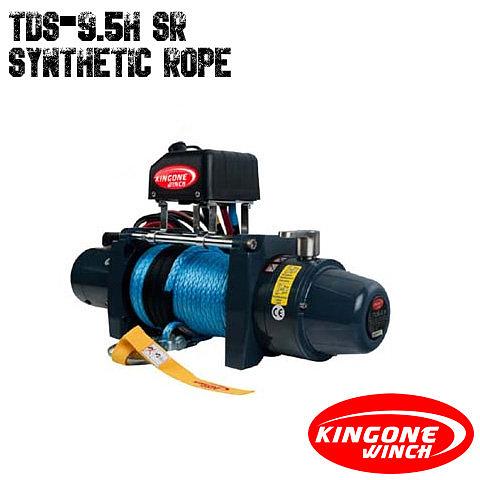 KingOne TDS 9.5H SR HiSpeed Synthetic Rope Winch 12V