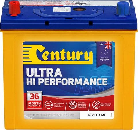 Century Ultra Hi Performance - NS60SX MF, 480CCA